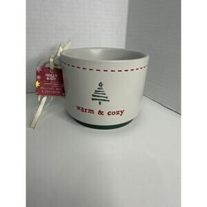 Warm & Cozy lg Coffee or Soup Mug. Christmas tree. Brand New. NWT